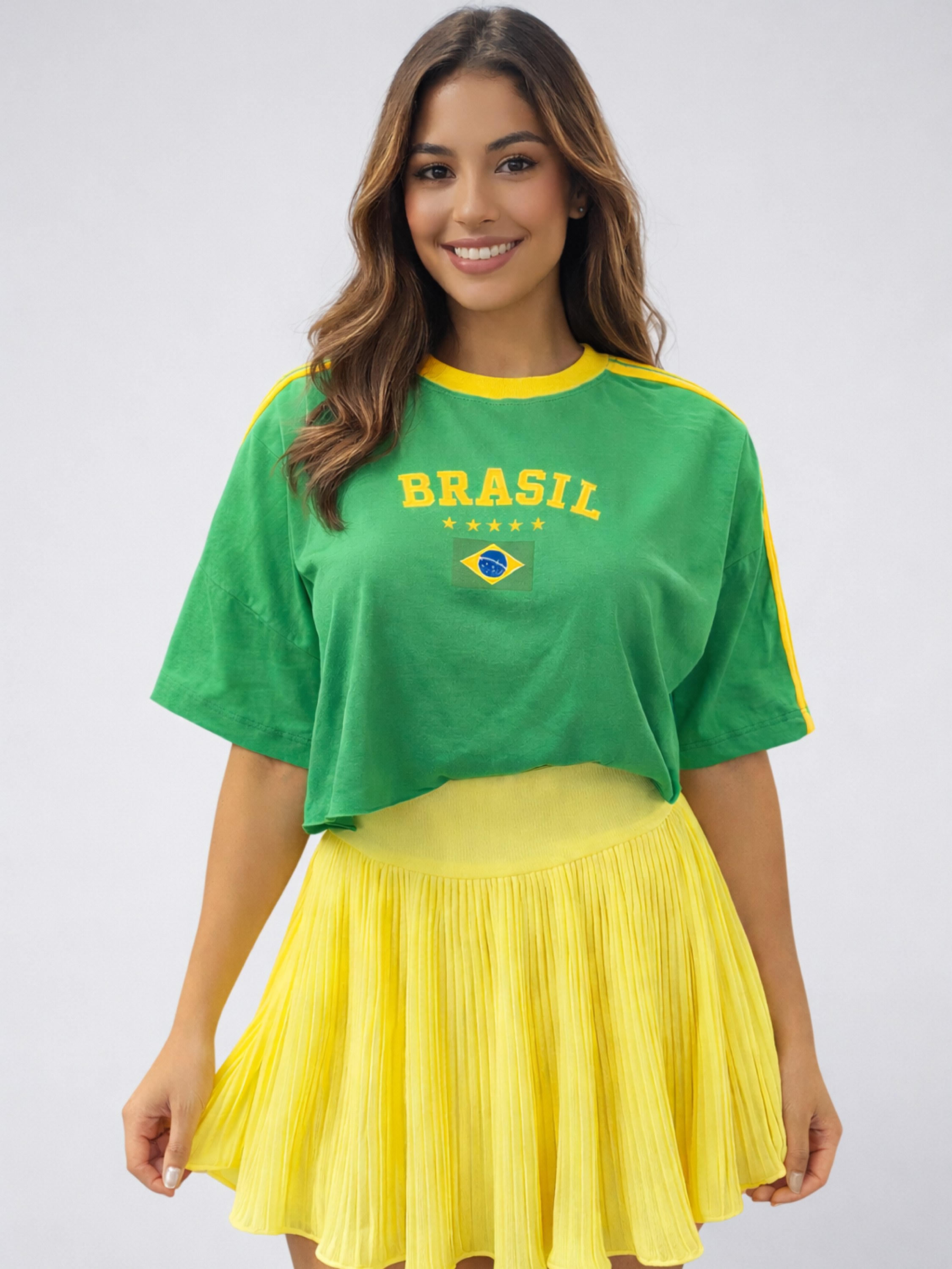 Cropped OverSize Brasil