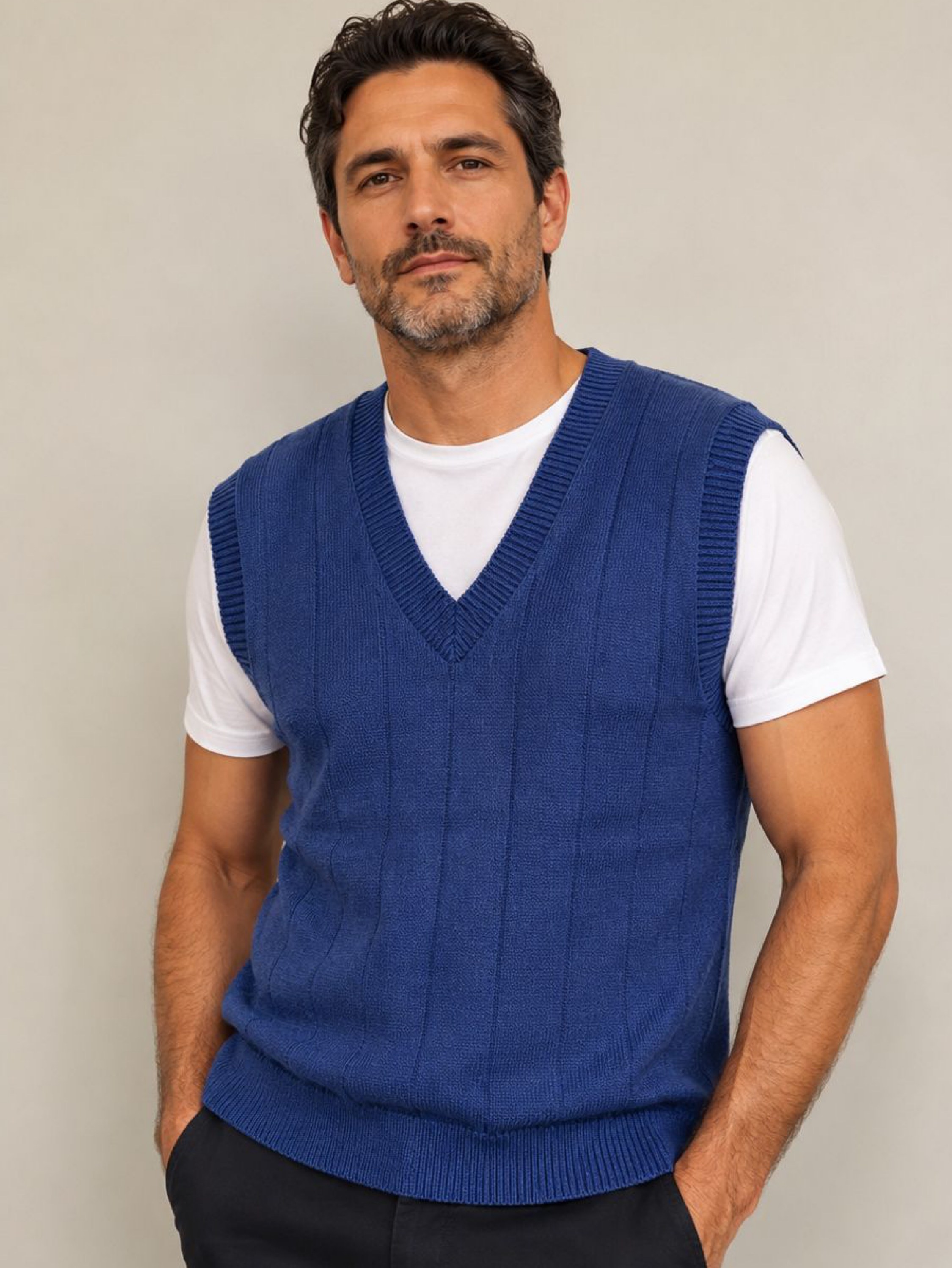 Colete Masculino Tricot