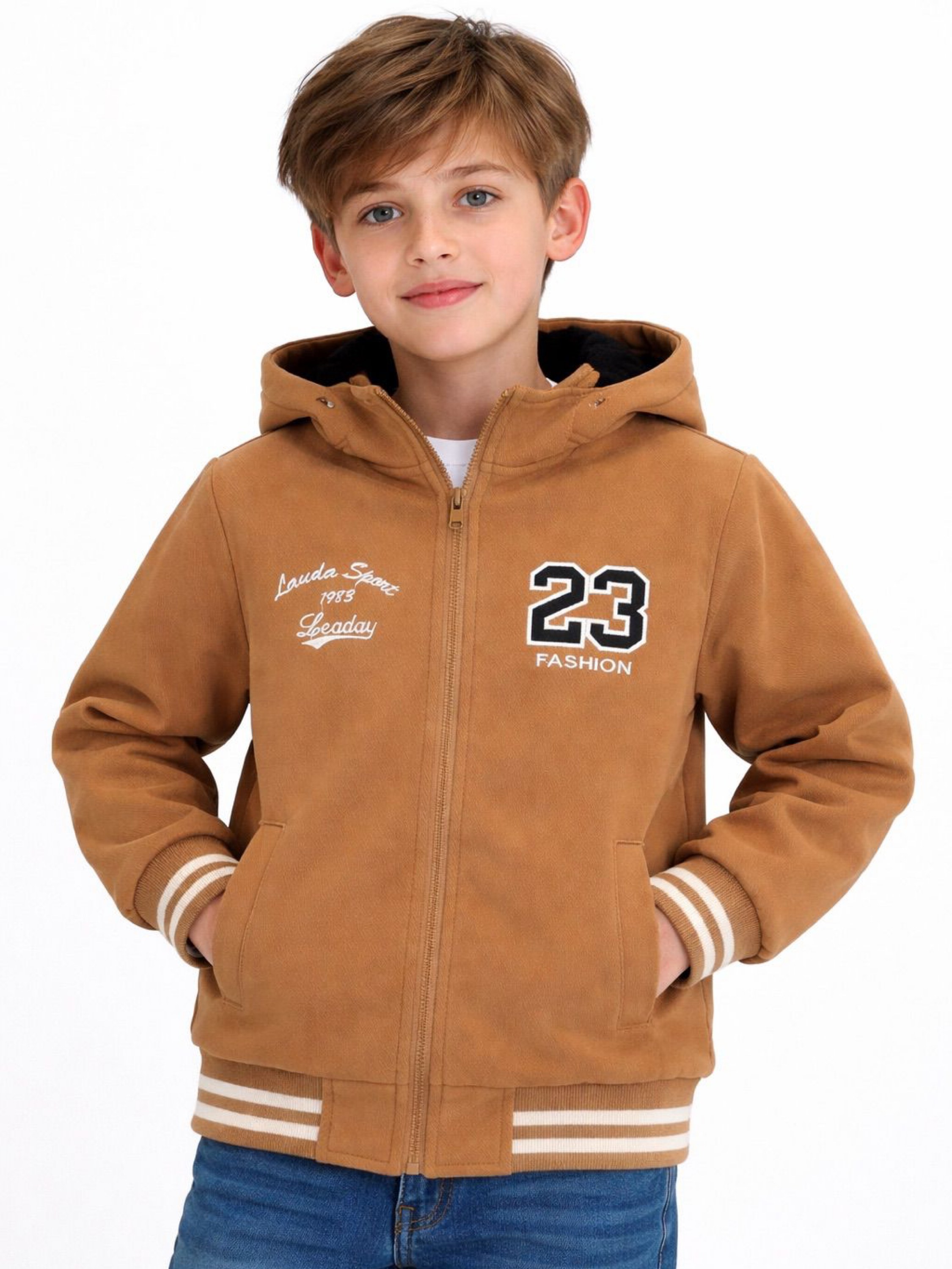 Jaqueta infantil peluciada por dentro