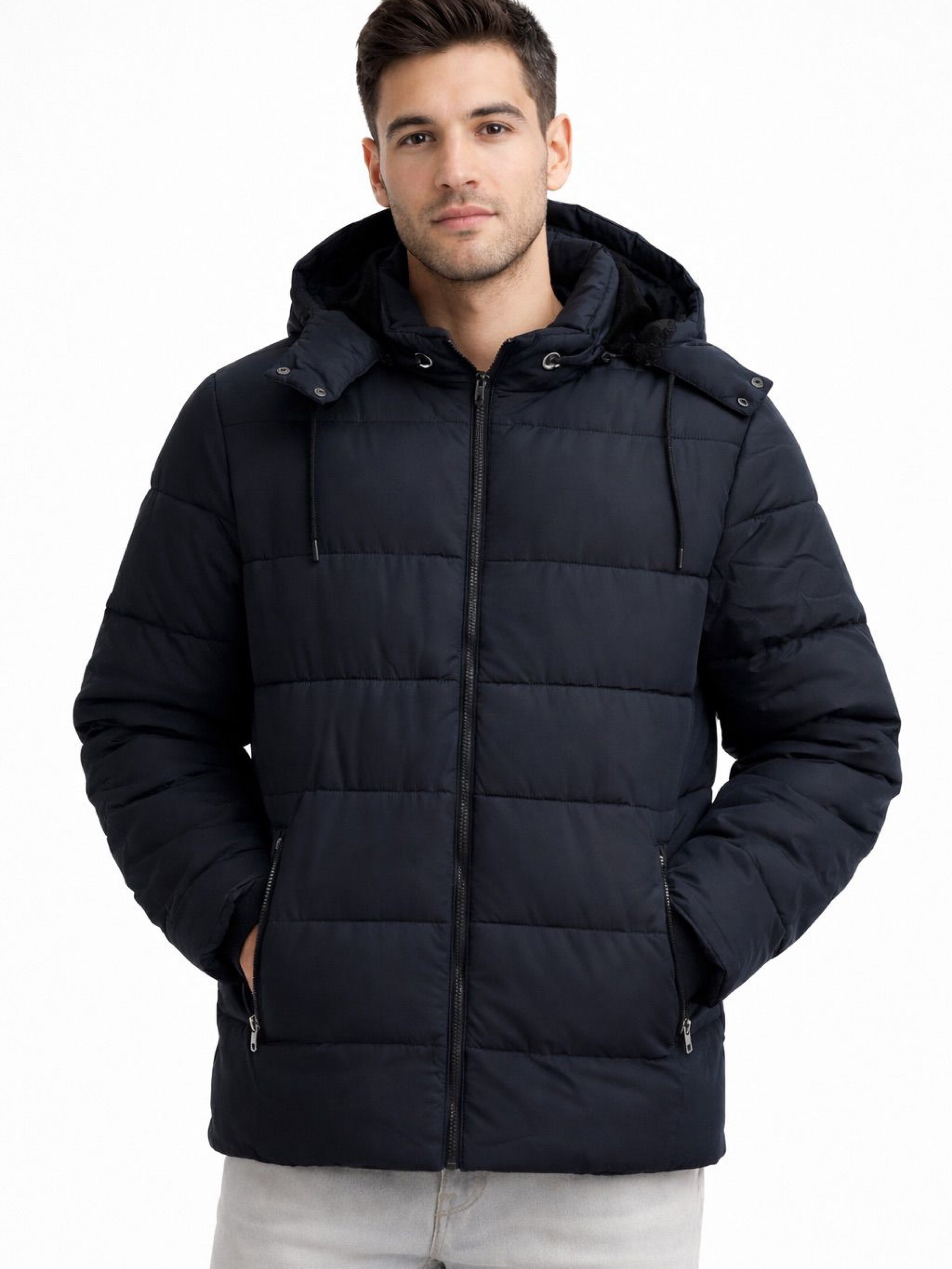 Jaqueta nylon masculina bobojaco