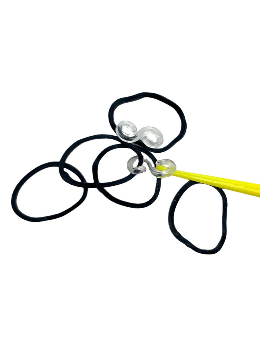 Kit Elastico Diy para Fazer Pulseira Tear Artesanato 12 Unid