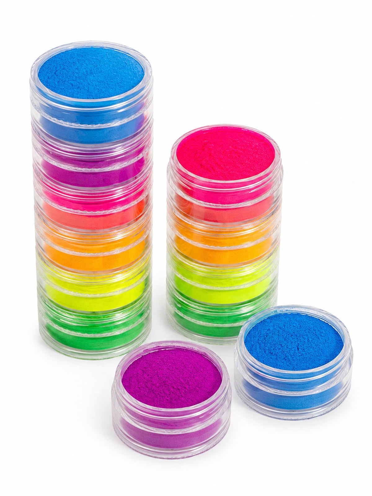 Po Neon Pigmento Fluorescente para Decoracao de Unhas Olhos