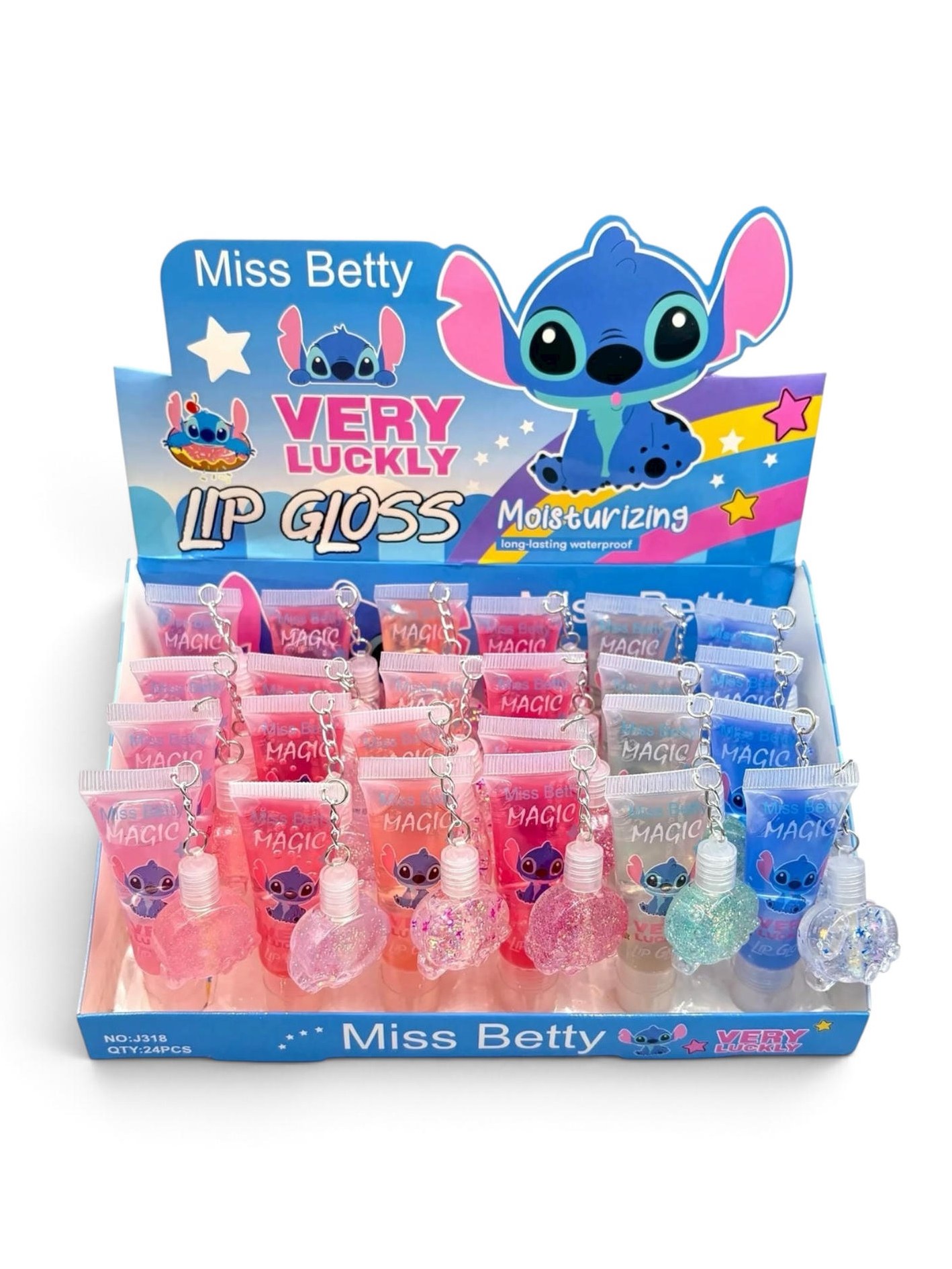 Kit24 Gloss Labial Infantil Brilho Presente Dia Das Crianças