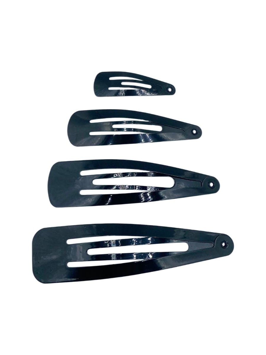 Tic Tac Cabelo Presilha Basica Metal PP Kit 144 Peças