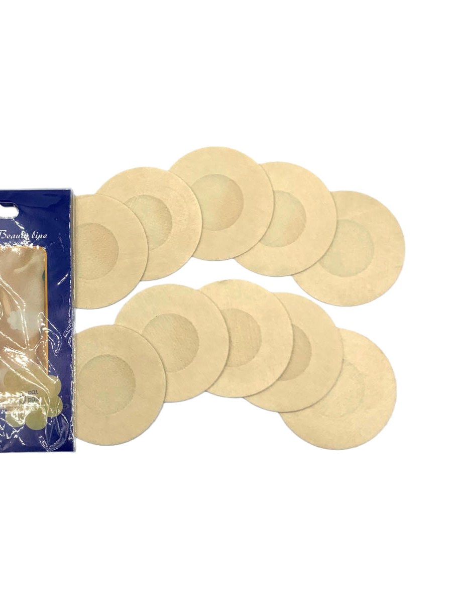 Adesivo Protetor de Mamilo Sutia Invisivel Cobre Peito Kit10