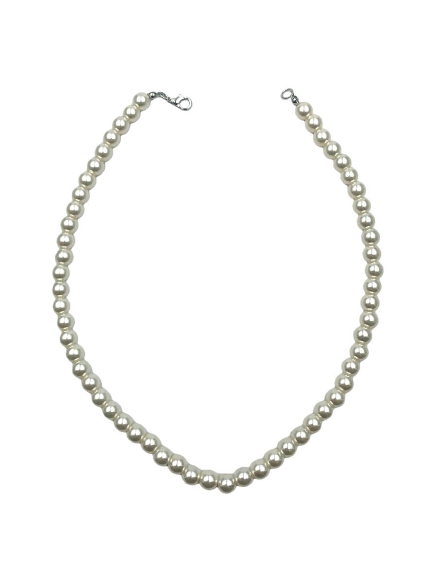 Colar Perola Sintetica Gargantilha Feminina Festa Kit 12