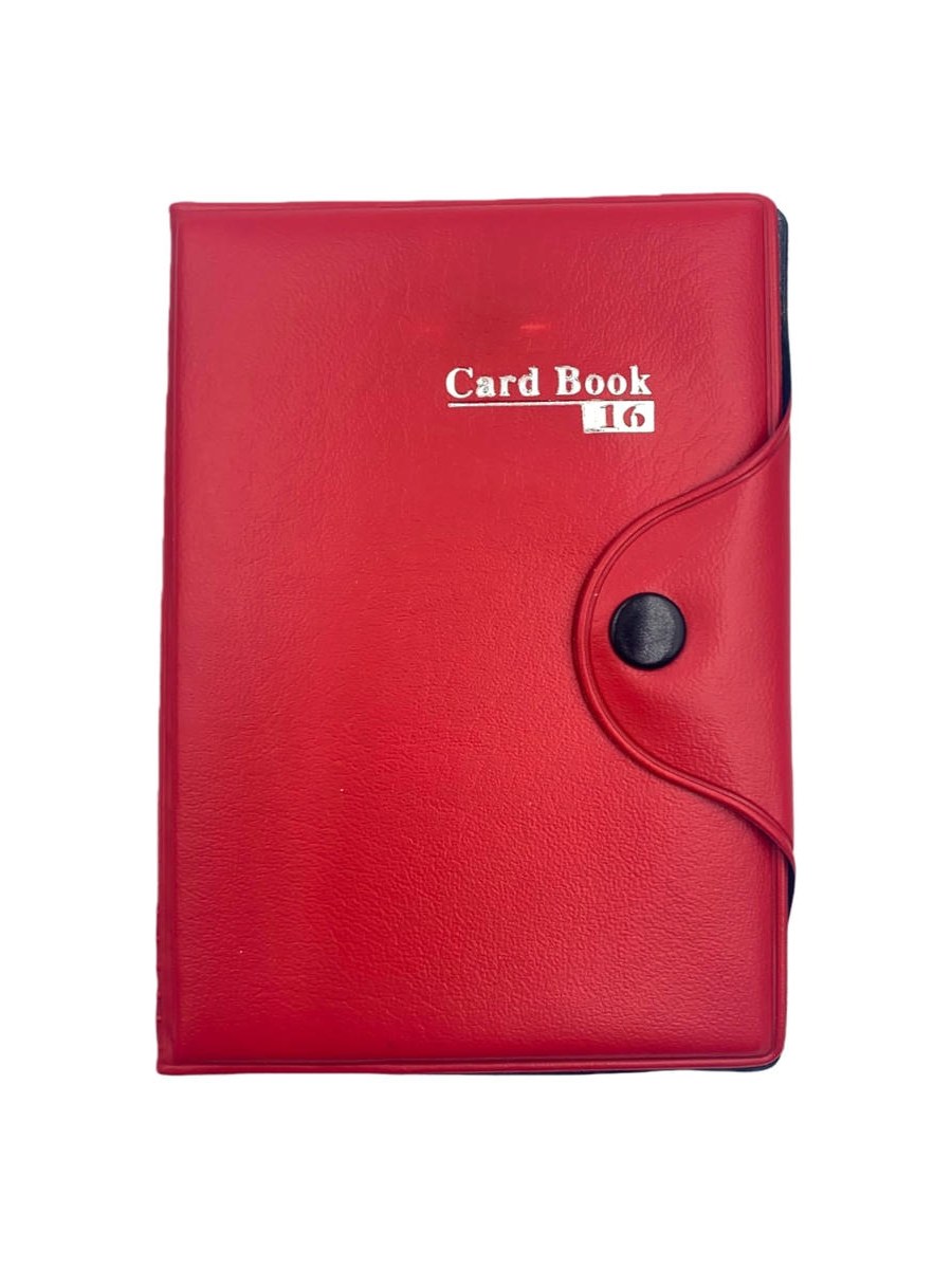 Porta Cartão de Crédito Couro PU Organizador Livro Kit 12