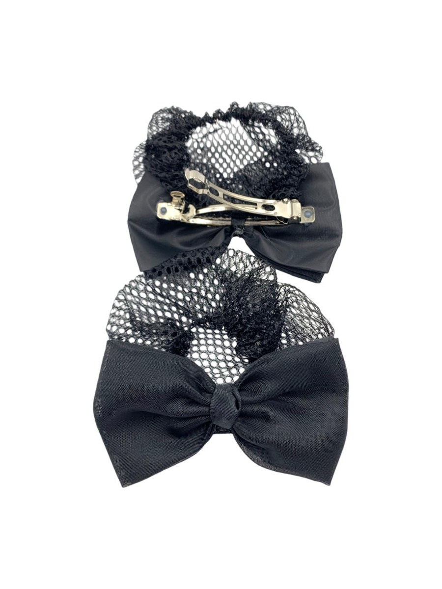 Rede Cabelo Coque Presilha Laço Profissional Adulto Kit 5