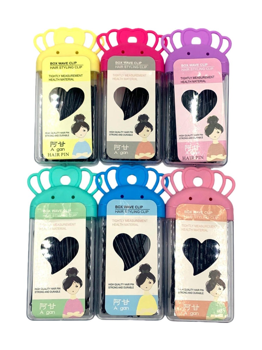 Grampo Cabelo Invisível Ondulado Presilha Metal Kit 360