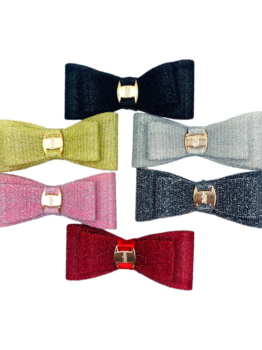 Presilha Cabelo Tic Tac Brilhante Glitter Enfeite Kit 12