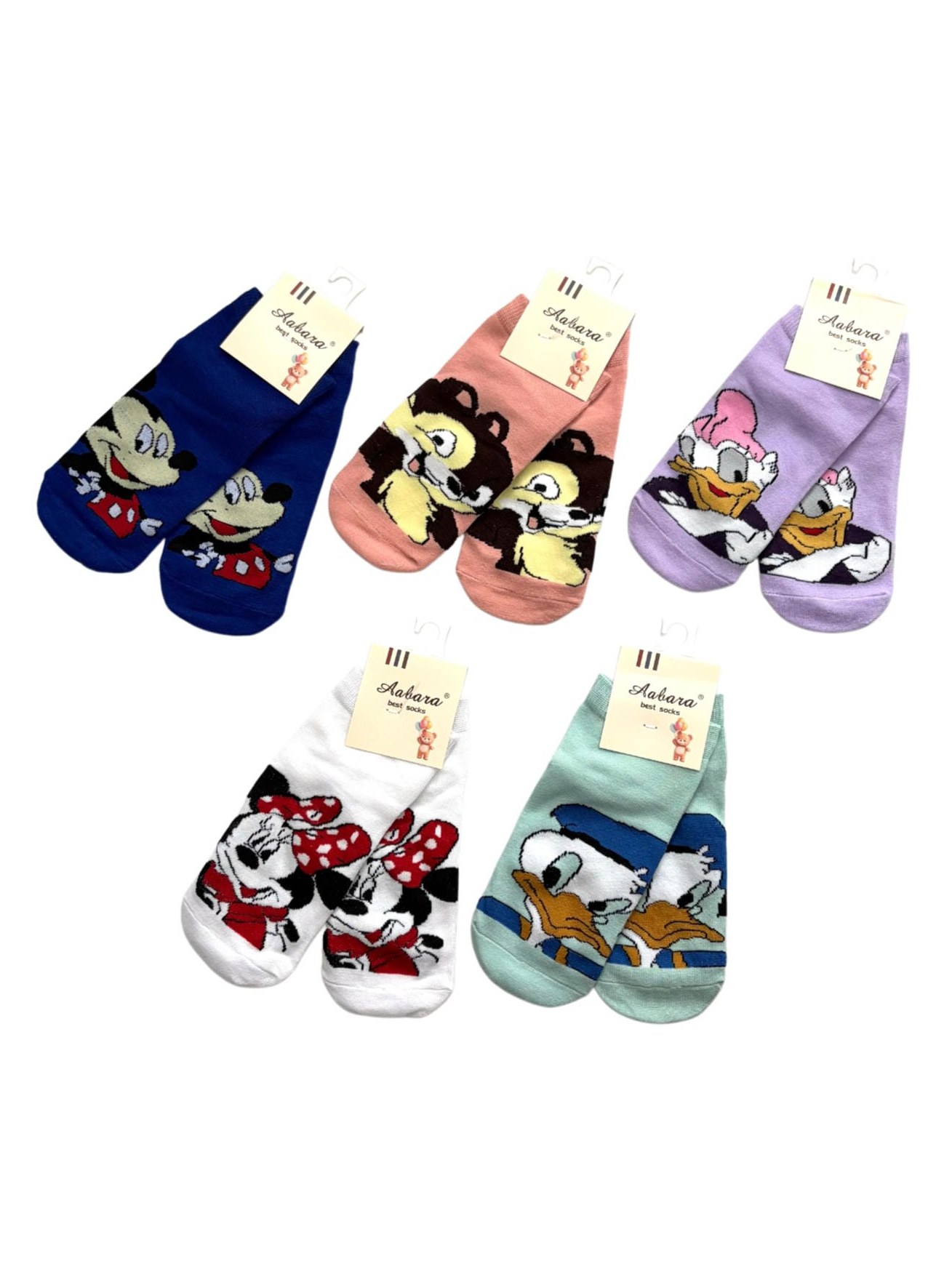 Meia Infantil Algodão Cartoon Estampada Unissex Kit 10 Pares