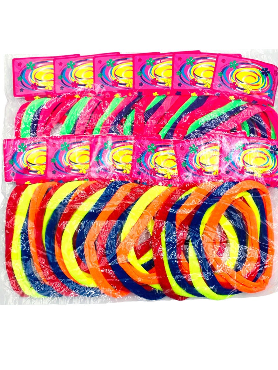 Kit 48 Elástico de Cabelo Rabicó Xuxinha Grosso Sem Costura