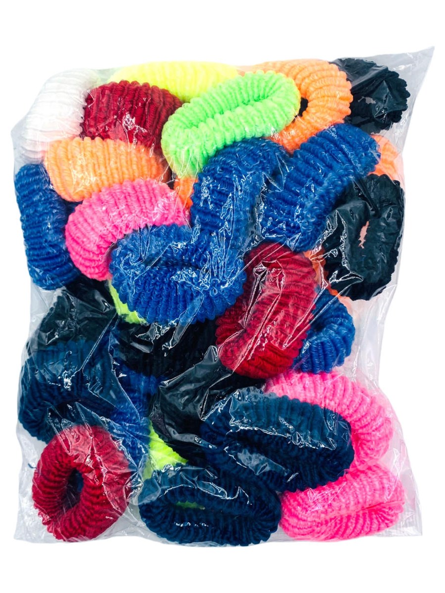 Kit 36 Elástico de Cabelo Xuxinha Rabicó Grosso