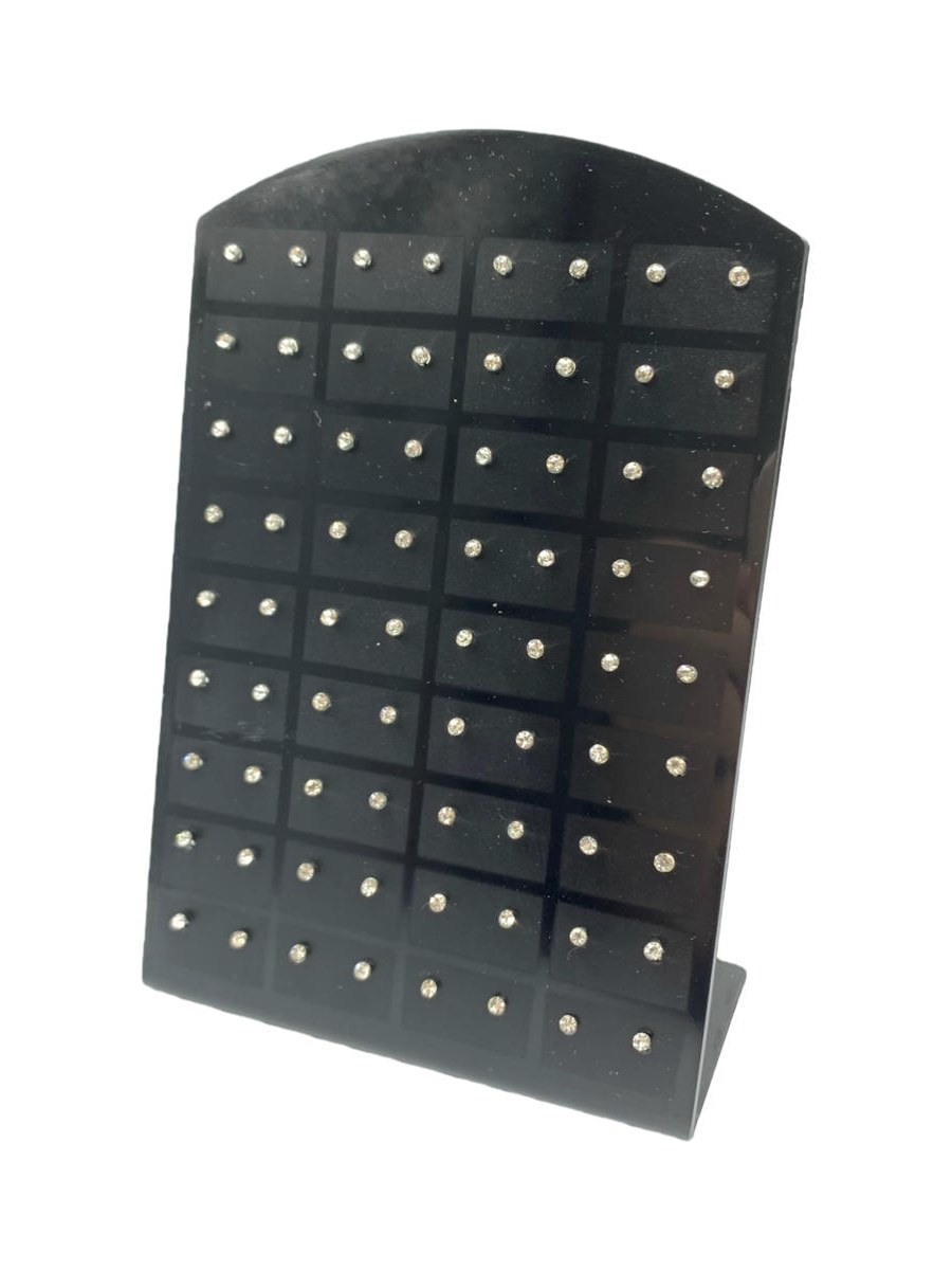 Brincos Strass Perola Cartela Feminino Kit 36 Pares SSED54