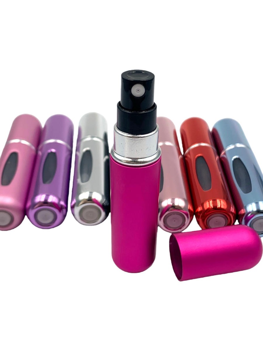 Atomizador Perfume Portátil Frasco Spray Recarregável Kit 12