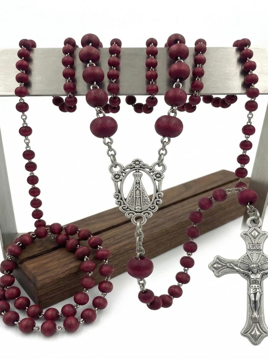 Terco Perfumado Nossa Senhora Aparecida Cruz Batizado 12 Kit