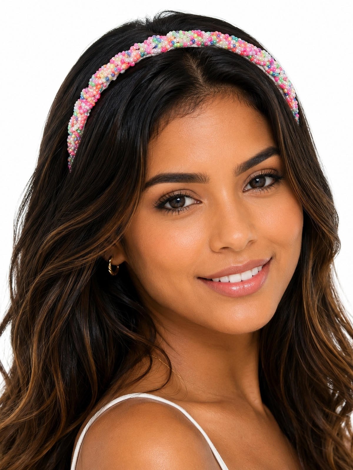 Tiara Cabelo Arco Fino Strass Perola Pedraria Festa 12 Peças
