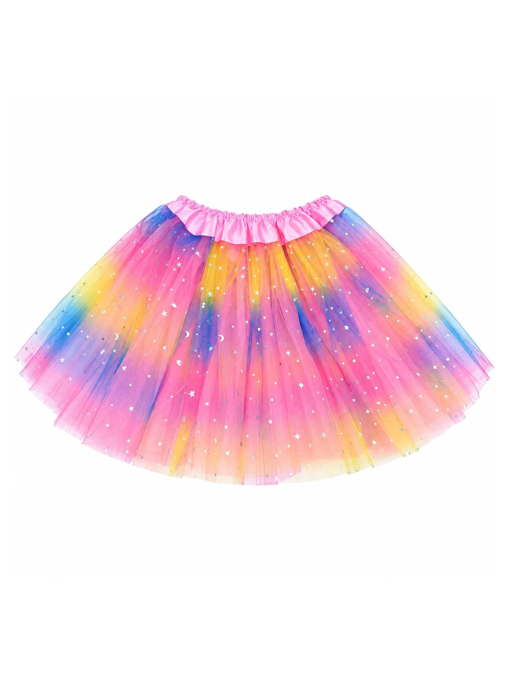 Kit 6 Saia Tule Tutu Infantil Presente Dia Das Crianças 30cm