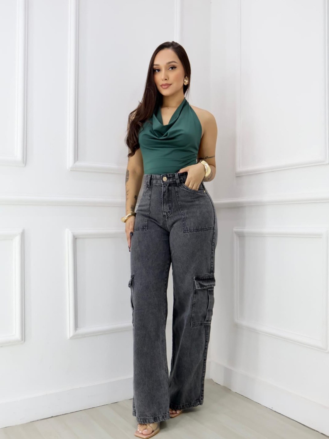 Calça Cargo Graffiti