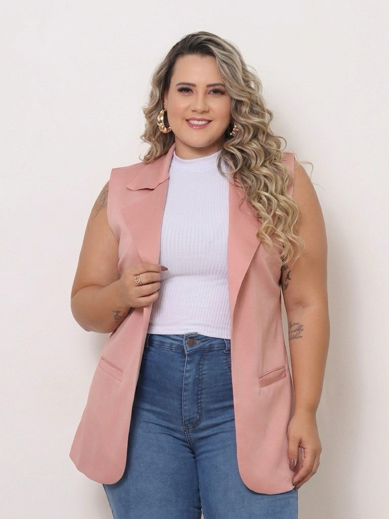 (Colete Neoprene Plus Size Feminina)**