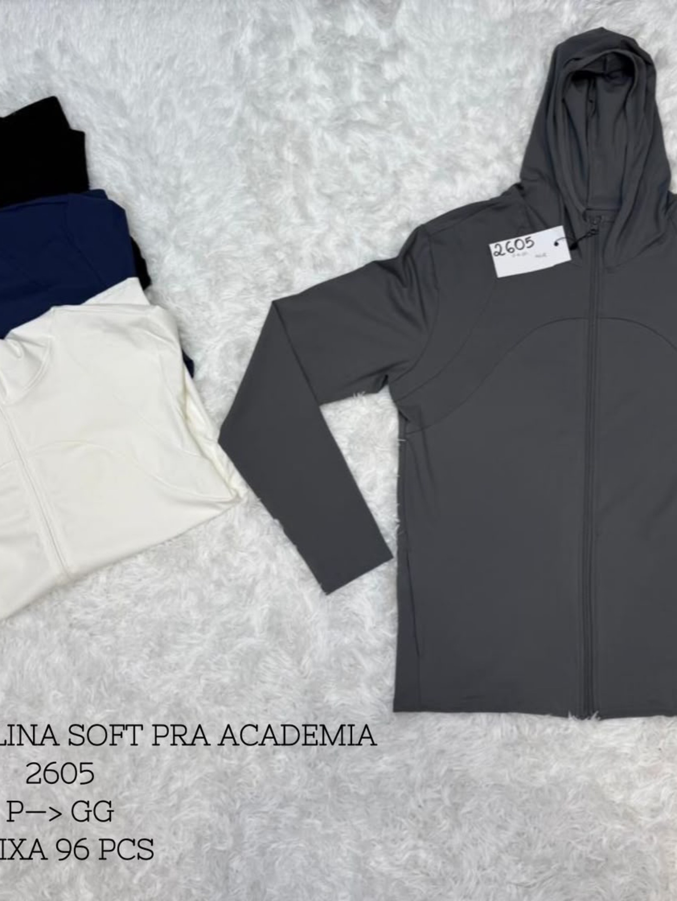 Jaqueta Masculina Soft Esportiva com Capuz