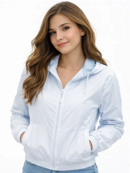 Corta vento feminina