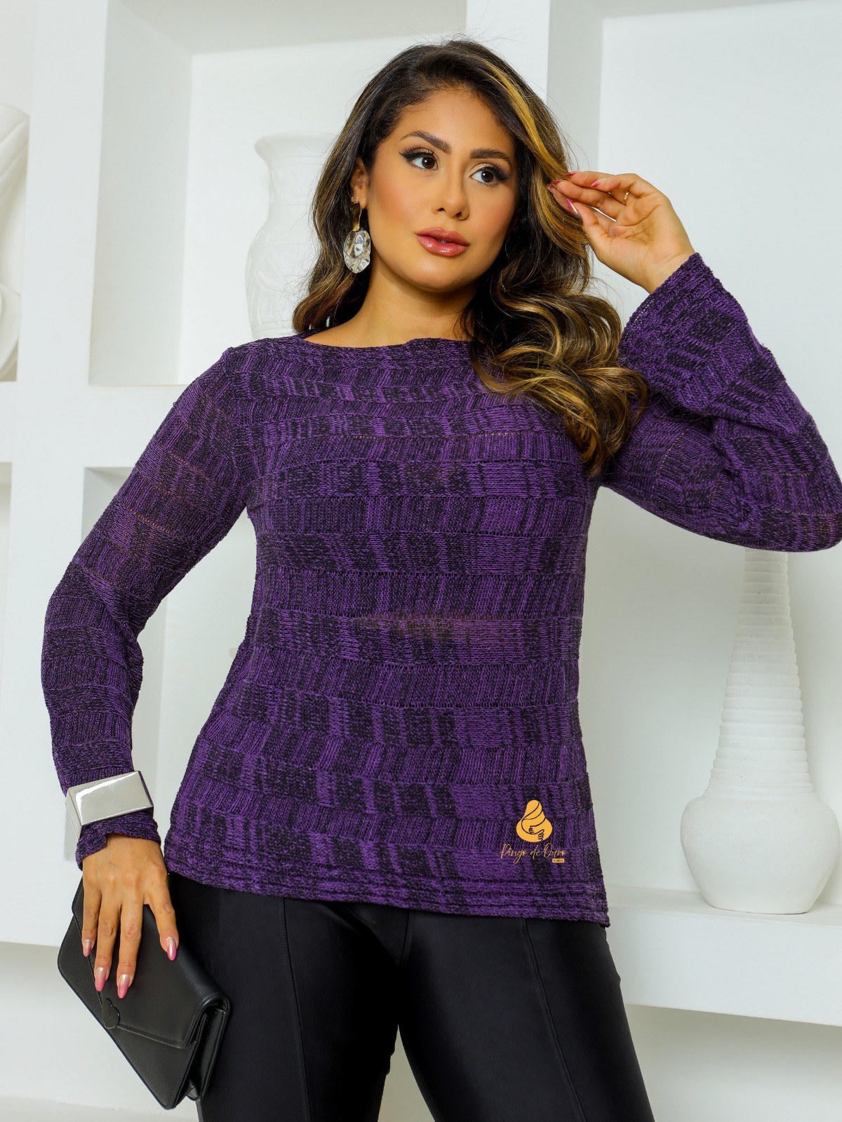 Blusa Mesclada meia estação