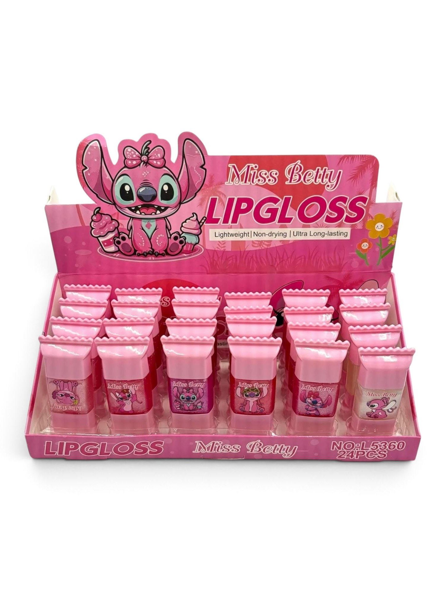 Kit24 Gloss Labial Infantil Brilho Presente Dia Das Crianças