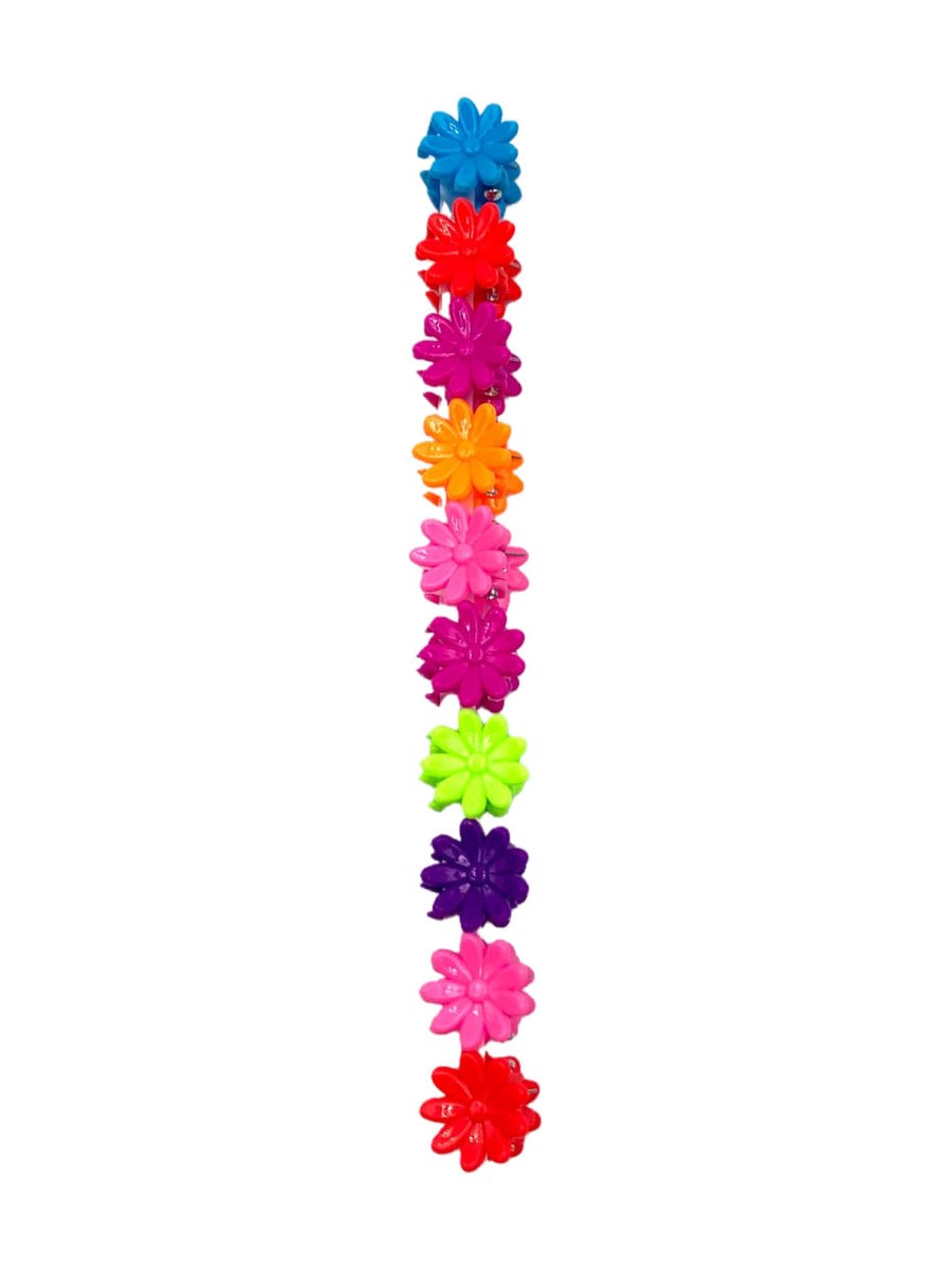 Mini Piranha Cabelo Colorida Infantil Meninas Kit 120 Peças