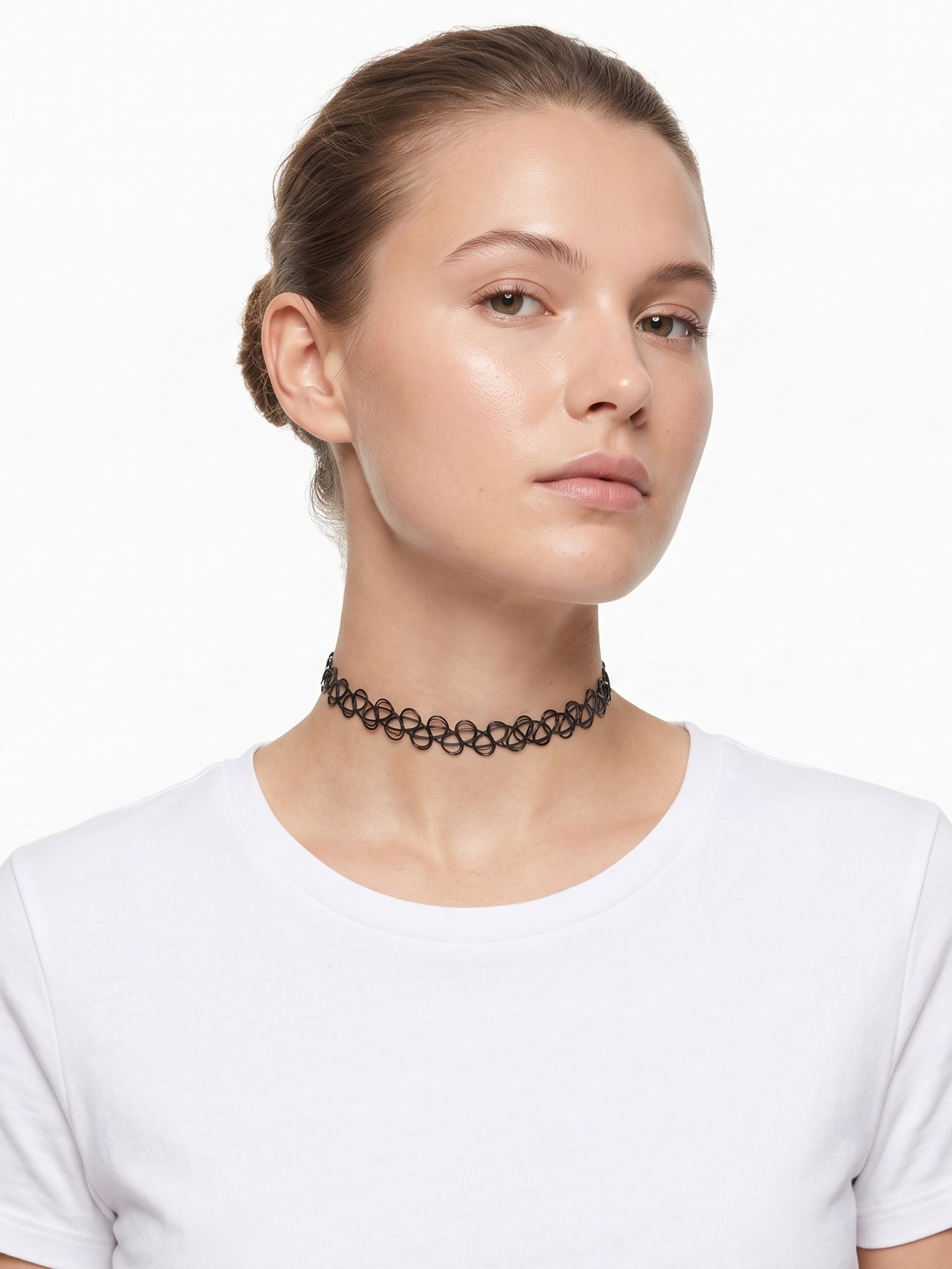 Colar Choker Gargantilha Elastico Feminino Acessorio 12Peças