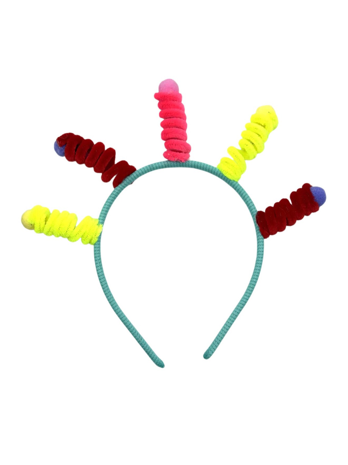 Kit 12 Tiara Maluca Cabelo Infantil Mola Antena Dia Das