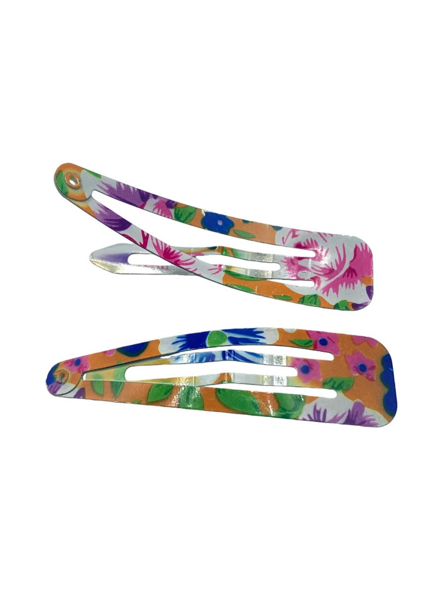 Tic Tac Cabelo Presilha Estampada Meninas Kit 120 Peças G