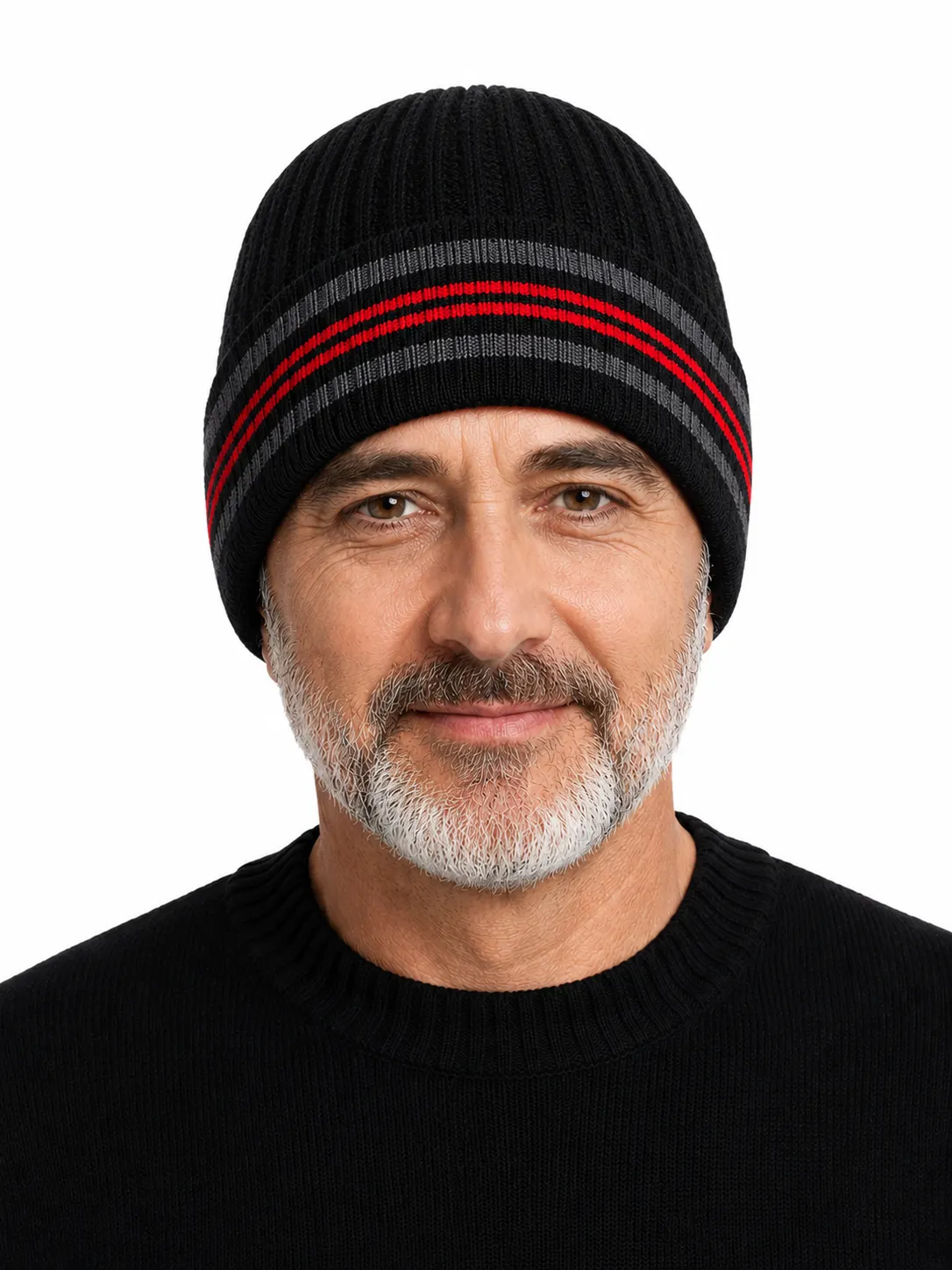 Touca Gorro Inverno Trico Forrada Pelucia Homem Kit 12 PC