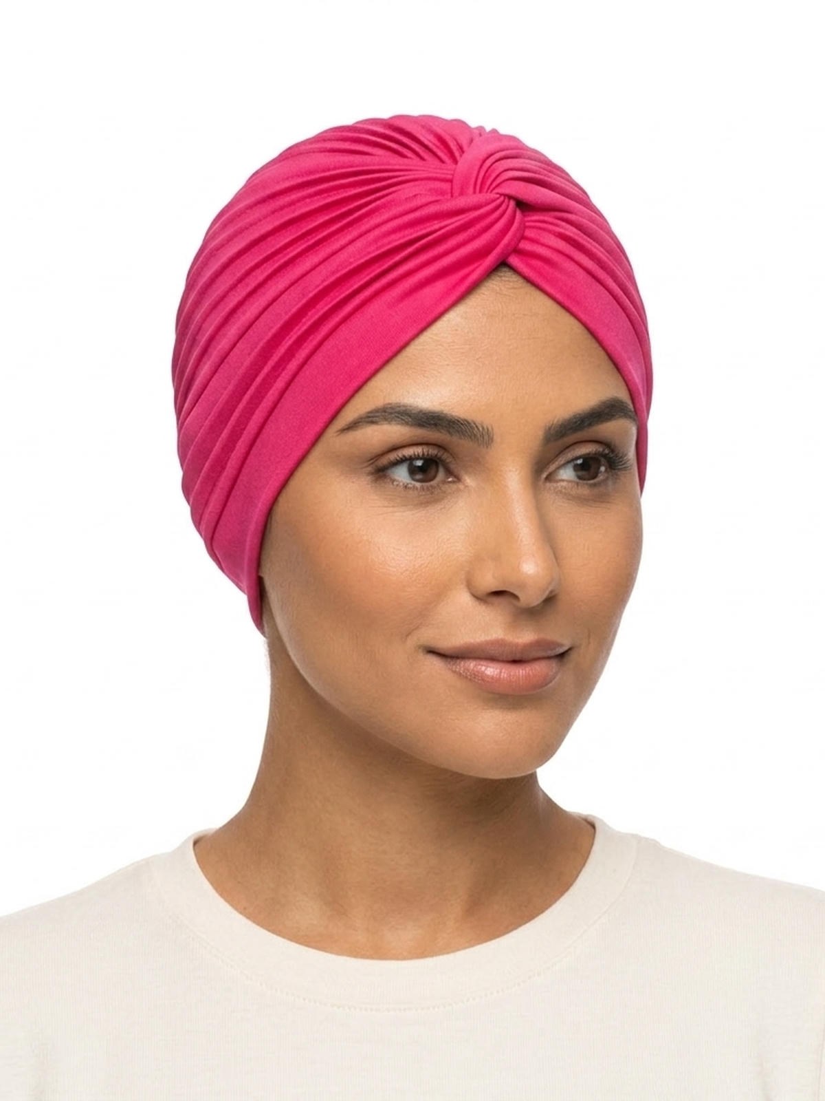Touca Turbante Feminina Indiana com No Elastica Kit 12 Peças