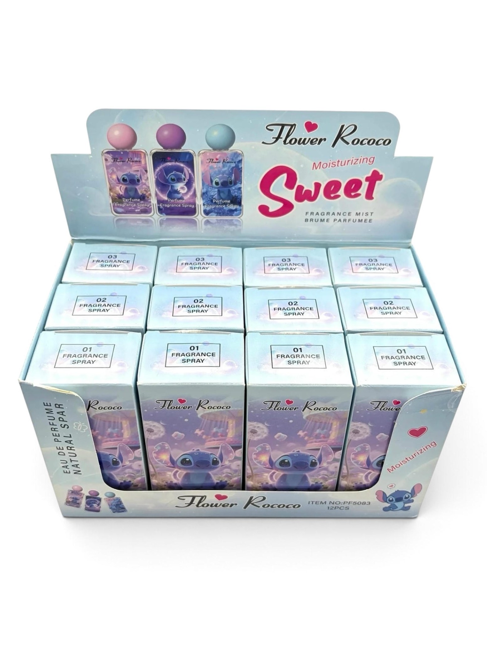 Kit 12 Perfume Infantil Presente Dia Das Crianças