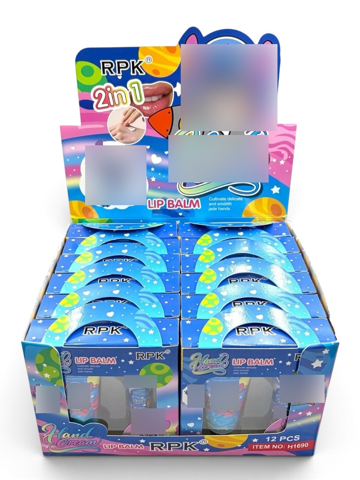 Kit Creme de Mãos e Protetor Labial Presente Dia Das Criança