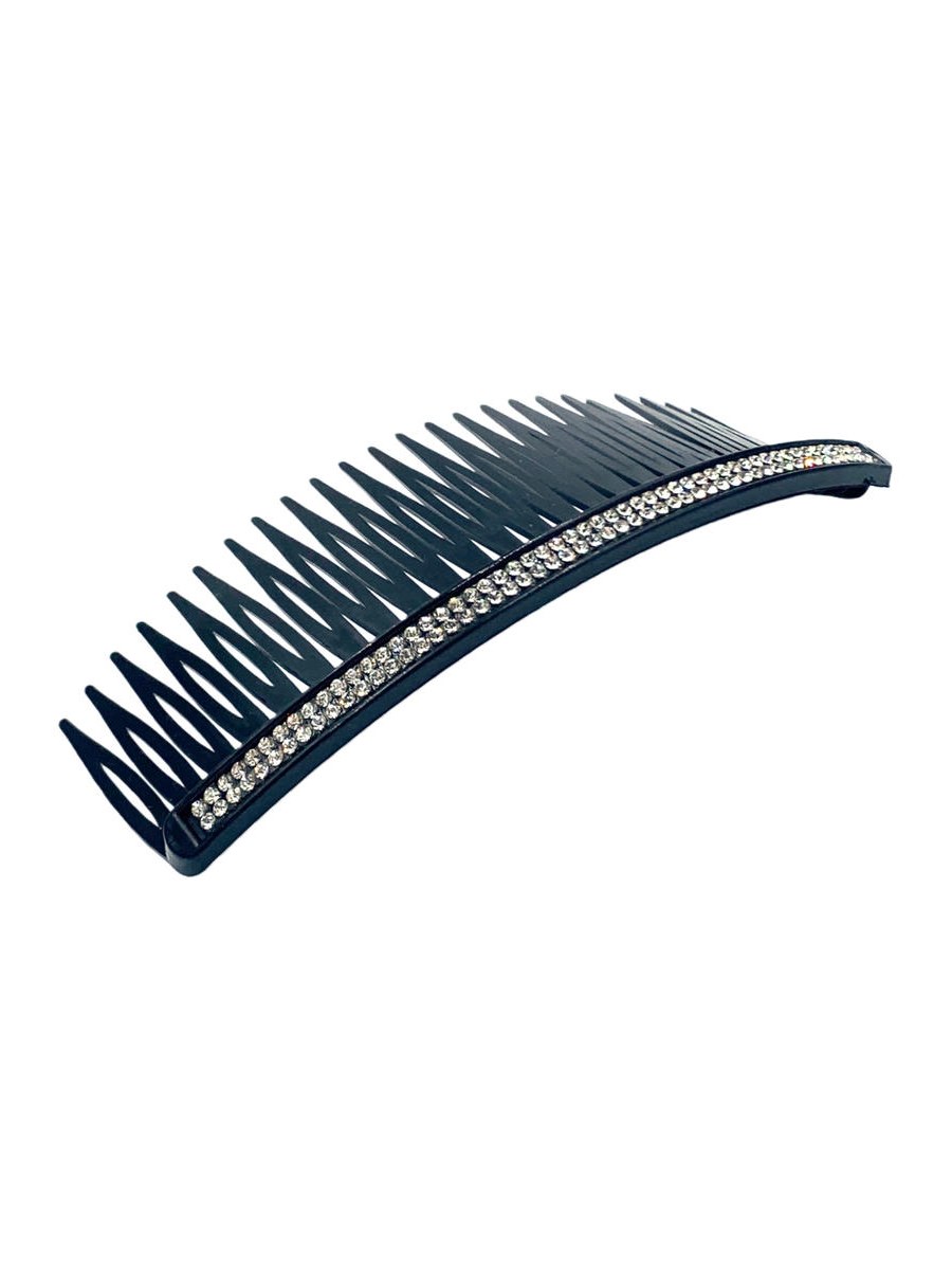 Pente Lateral Cabelo Encaixe Penteado Acessório Strass 12 PC