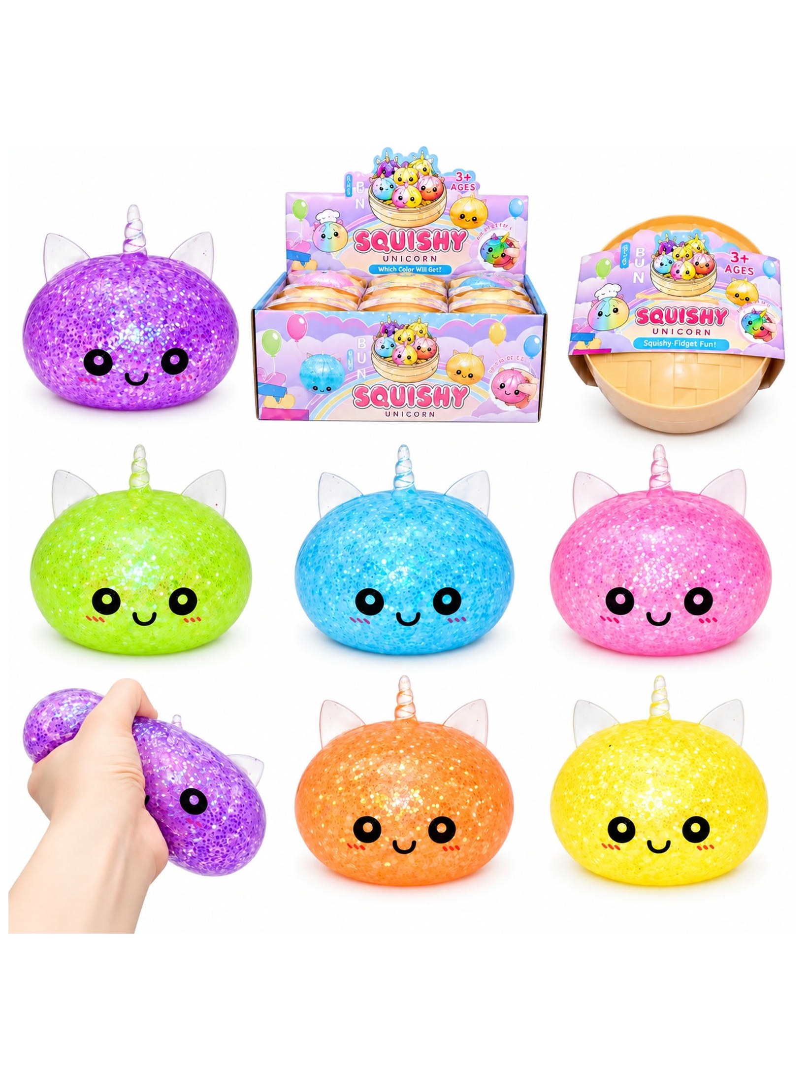 Presente Dia Das Crianças Dumpling Squishy Brinquedo TikTok