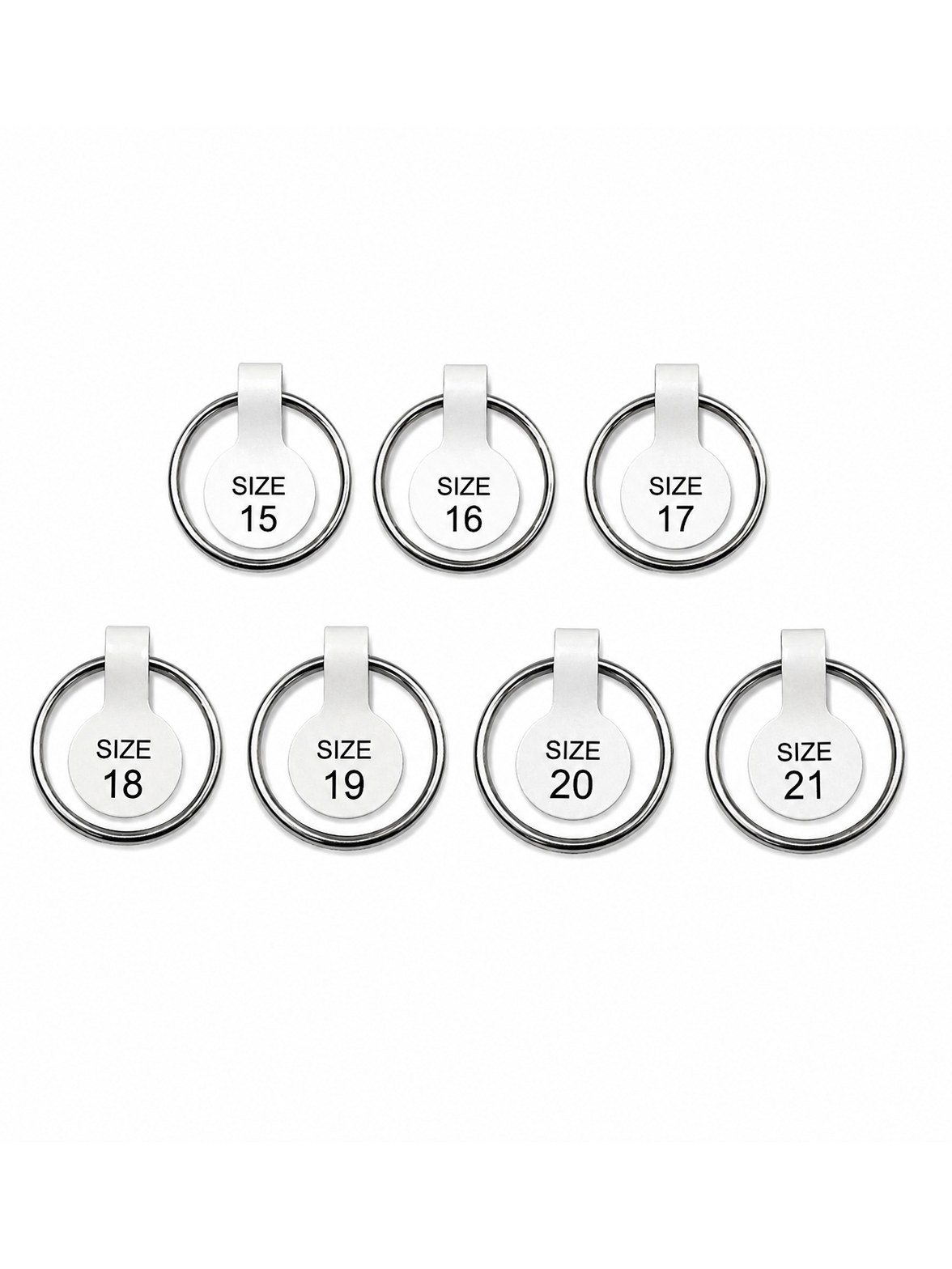 Anel Aliança Homem Aço Inox 316L Liso Plano Caixa 36 Peças