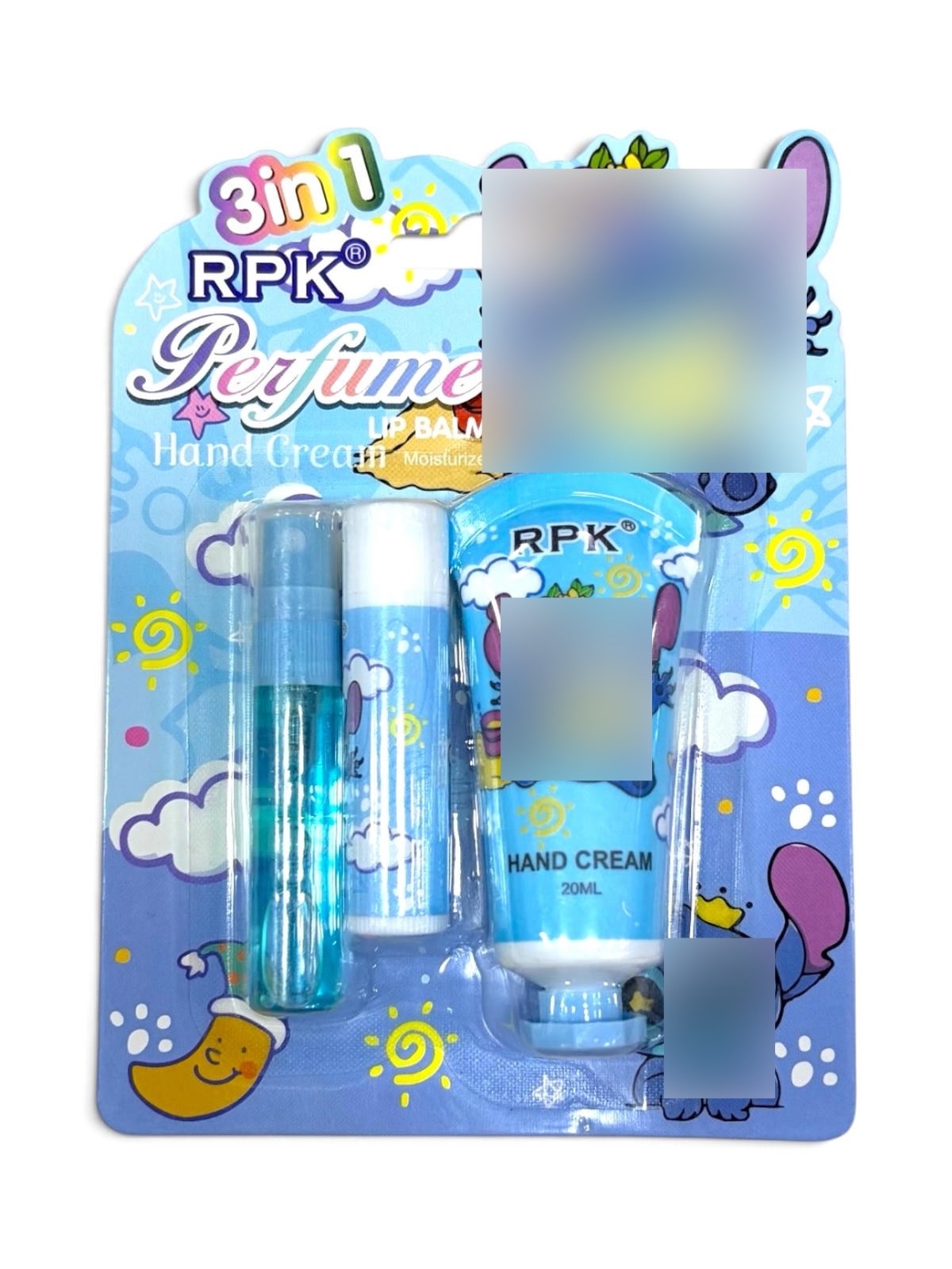Kit Perfume Protetor Labial e Creme de Mãos Dia das Crianças