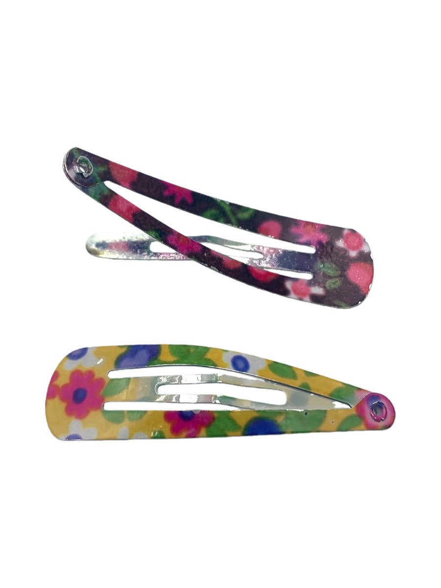 Tic Tac Cabelo Presilha Estampada Meninas Kit 120 Peças M