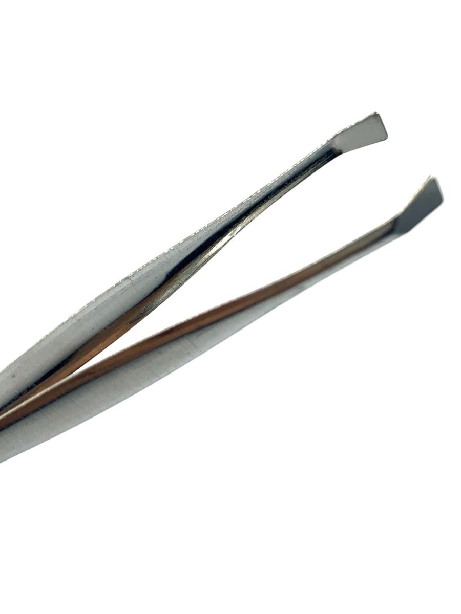 Pinça Sobrancelha Profissional Ponta Kit 12 Peças