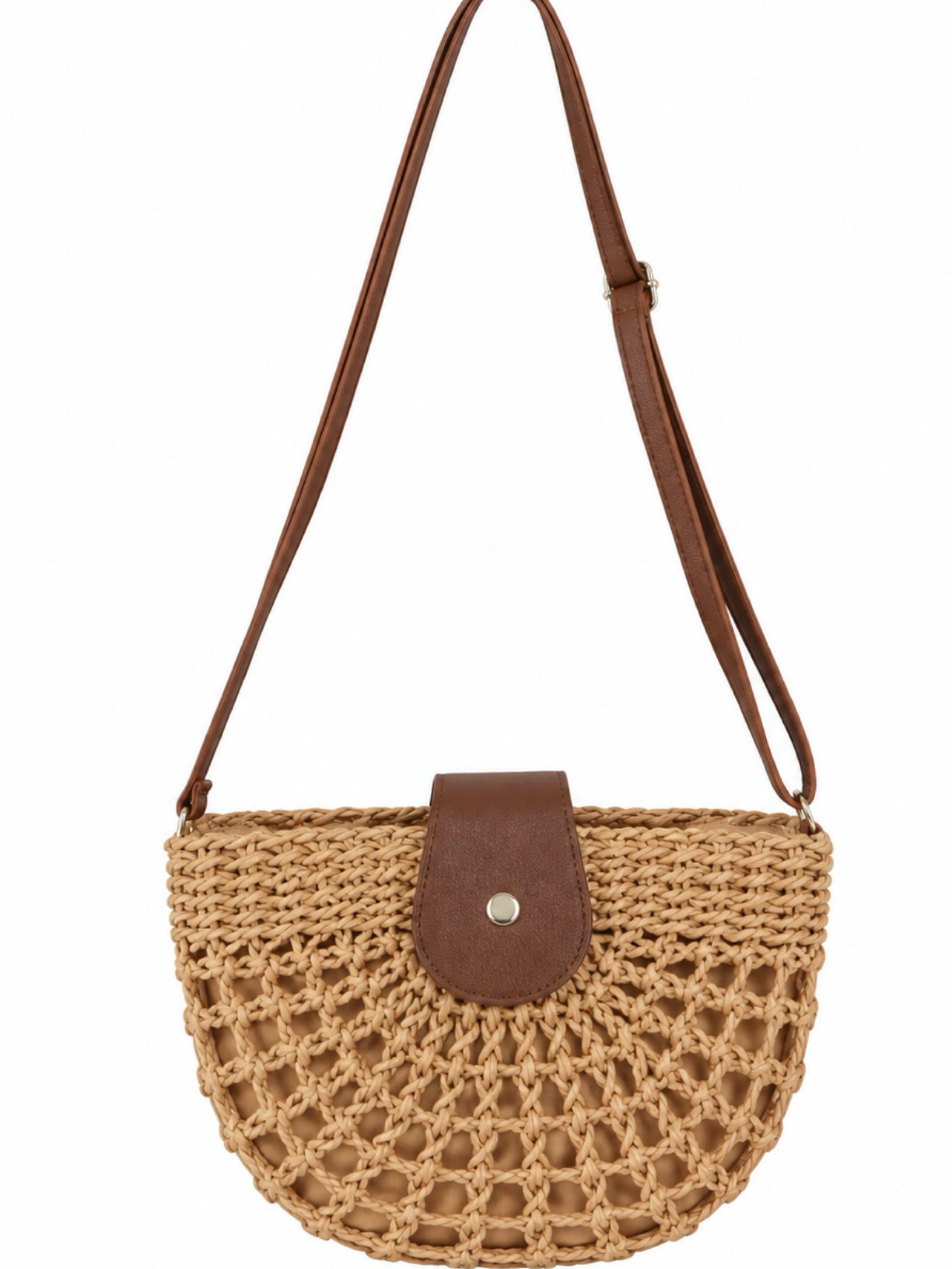 Bolsa feminina de palha 714