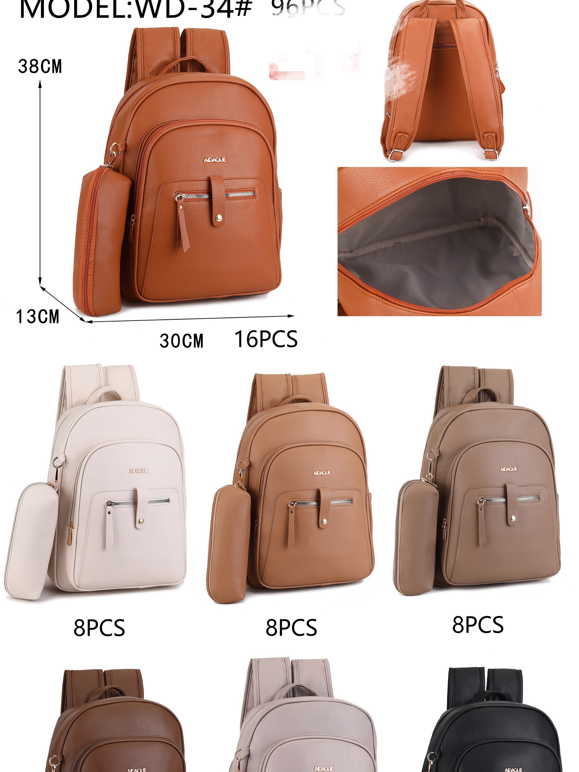 Mochila feminina grande 43