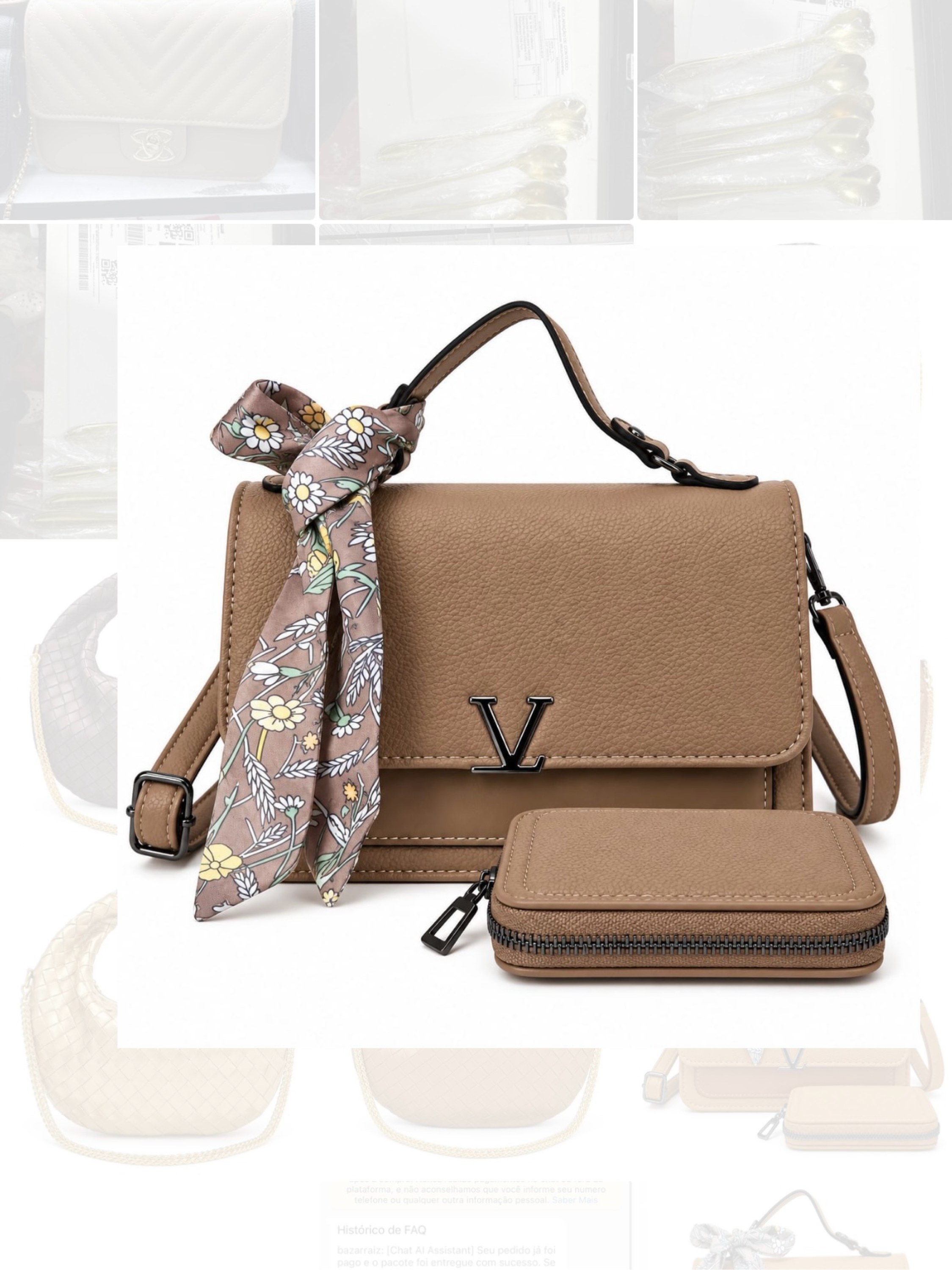 Bolsas feminina com carteira 2659