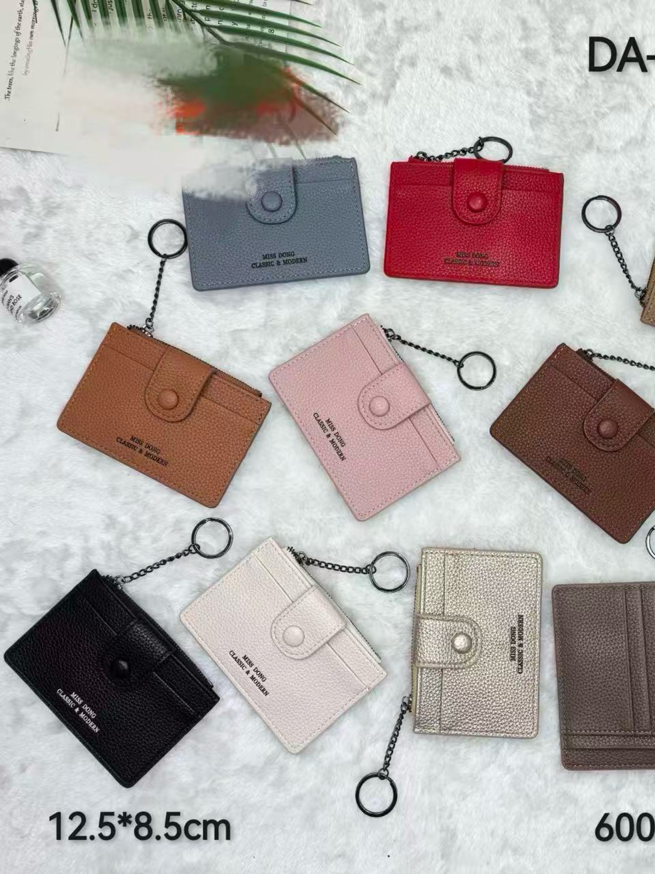 Carteira feminina kit com 15 pc