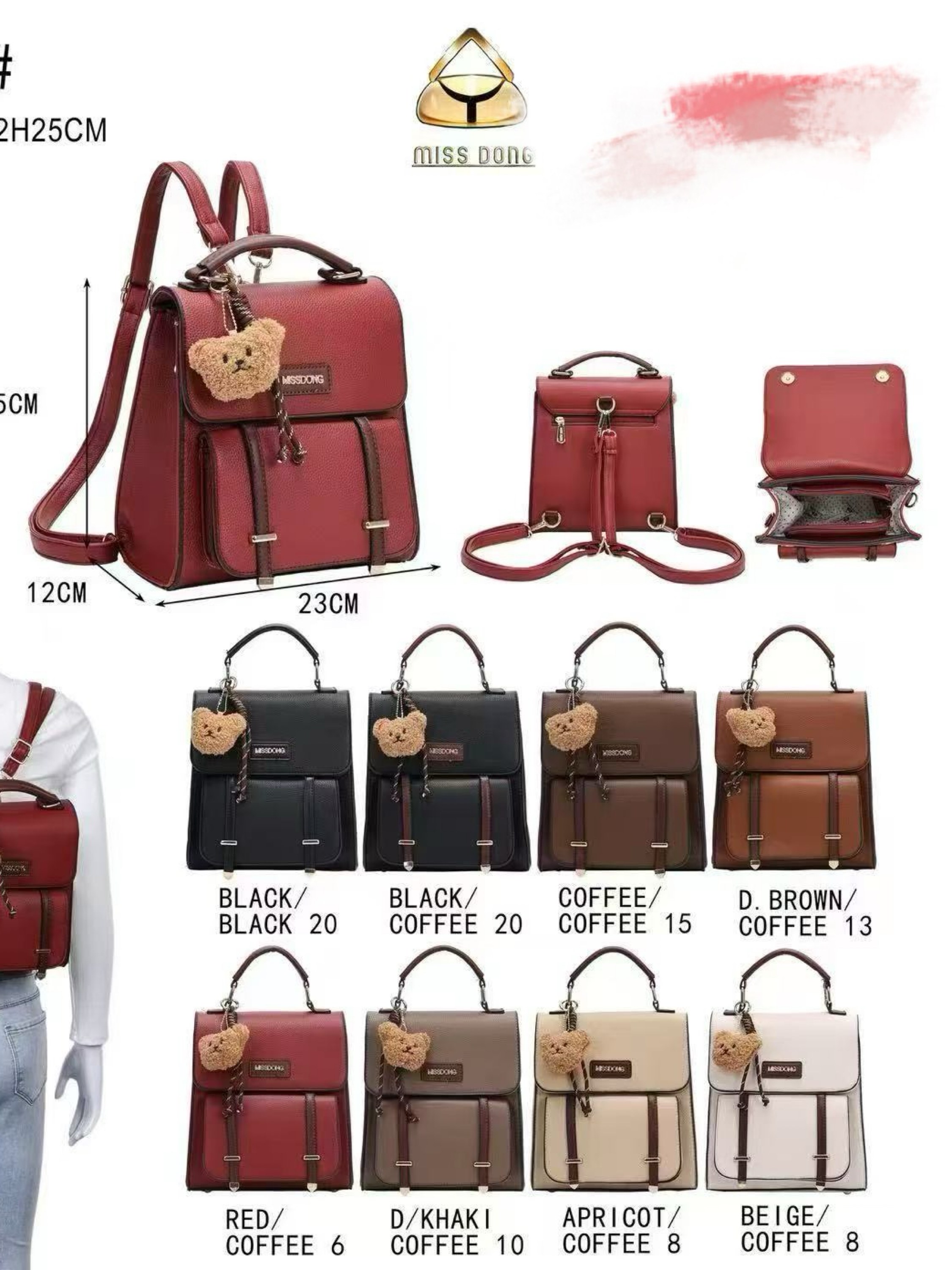 Bolsa mochila feminina DF247