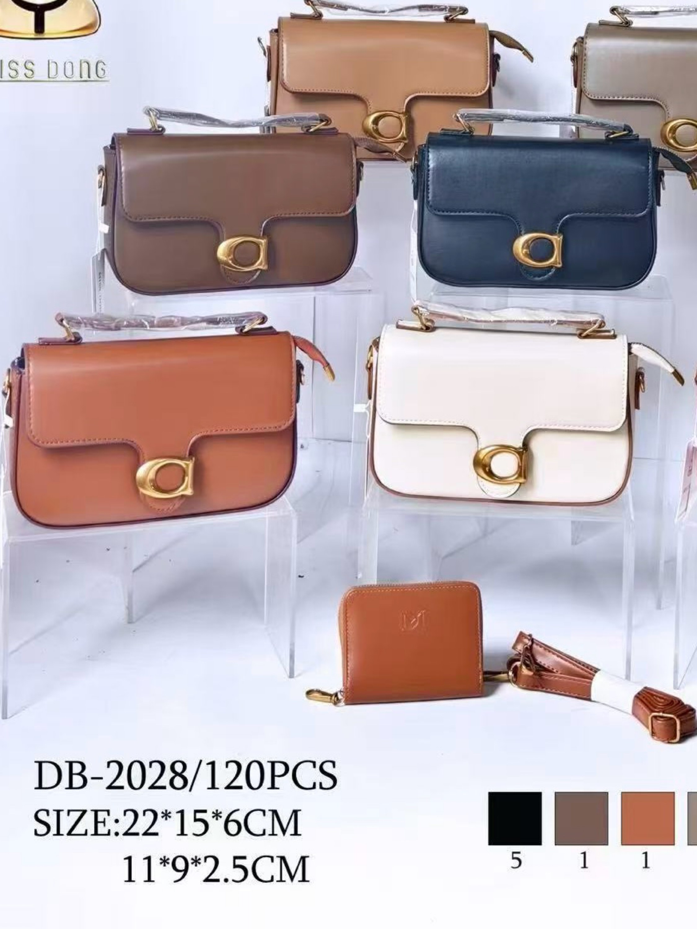 Bolsa feminina com carteira 2028