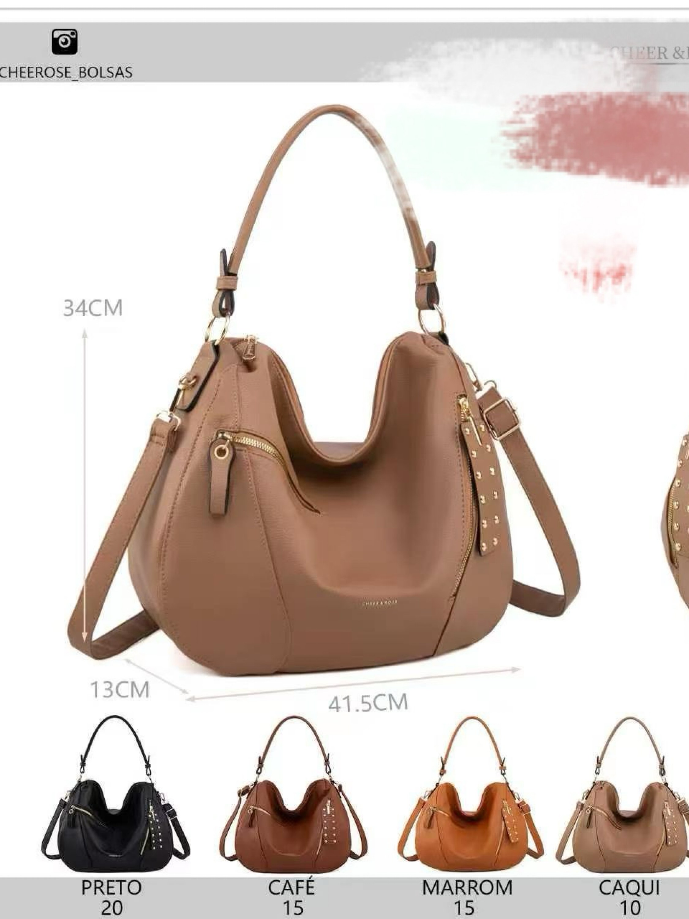 Bolsa feminina grande 21659