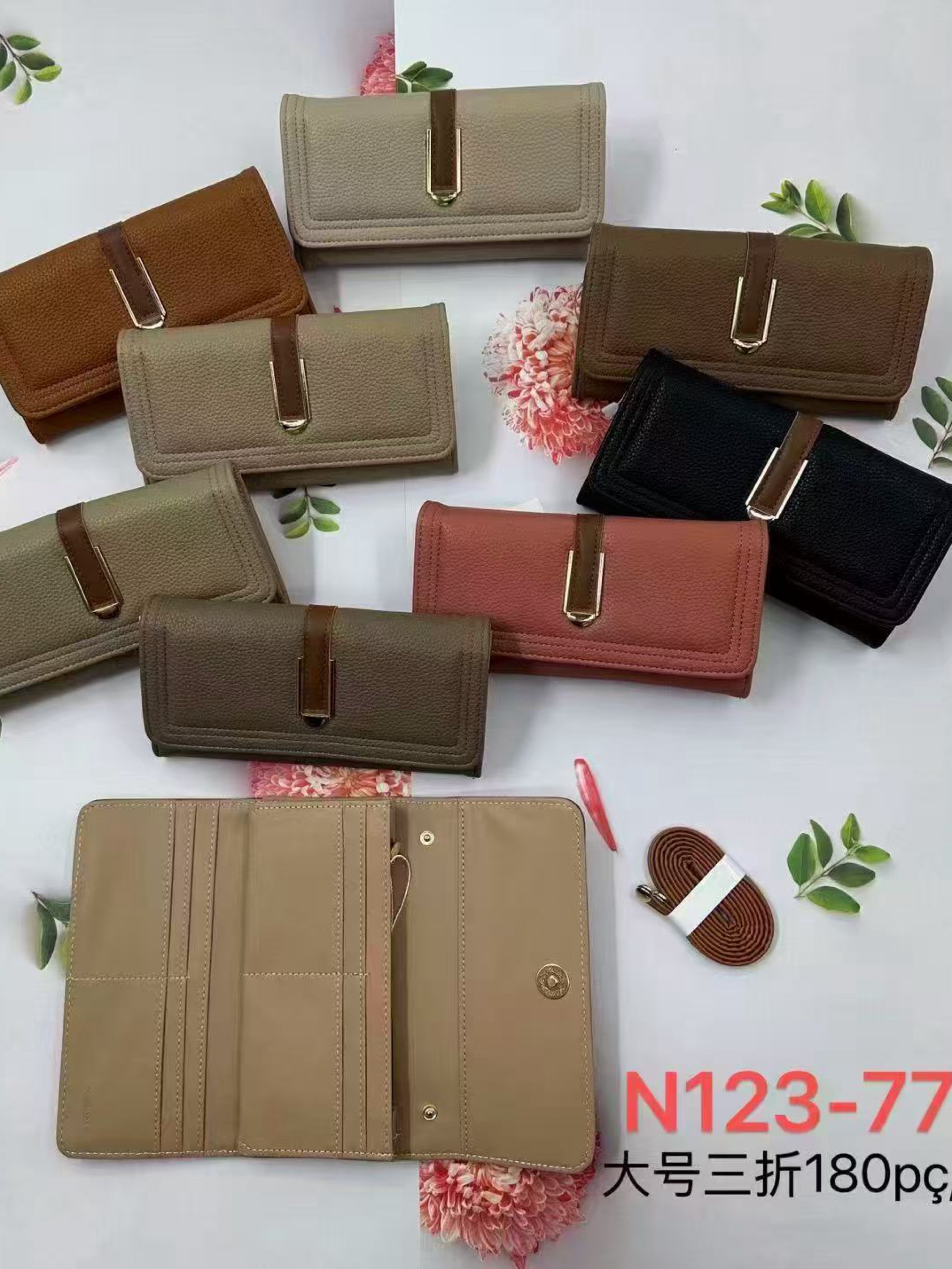 Carteira feminina kit com 15 pc n123-77